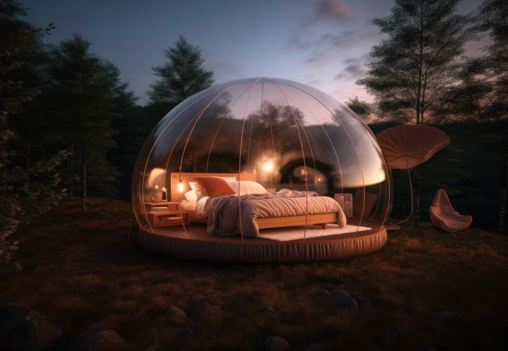 giant inflatable bubble tent