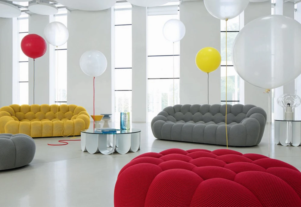 living room decor with the cloud couch
